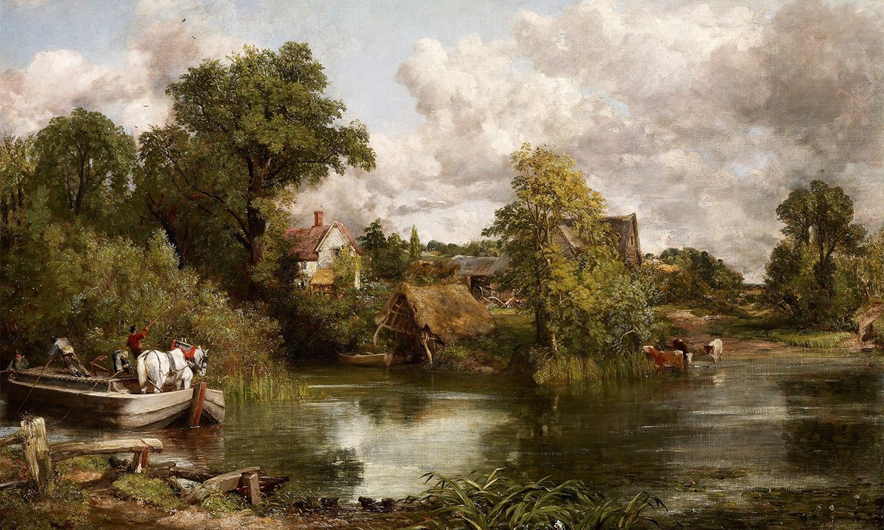 Джон Констебл. «Белая лошадь». 1819.  Фото: The Frick Collection