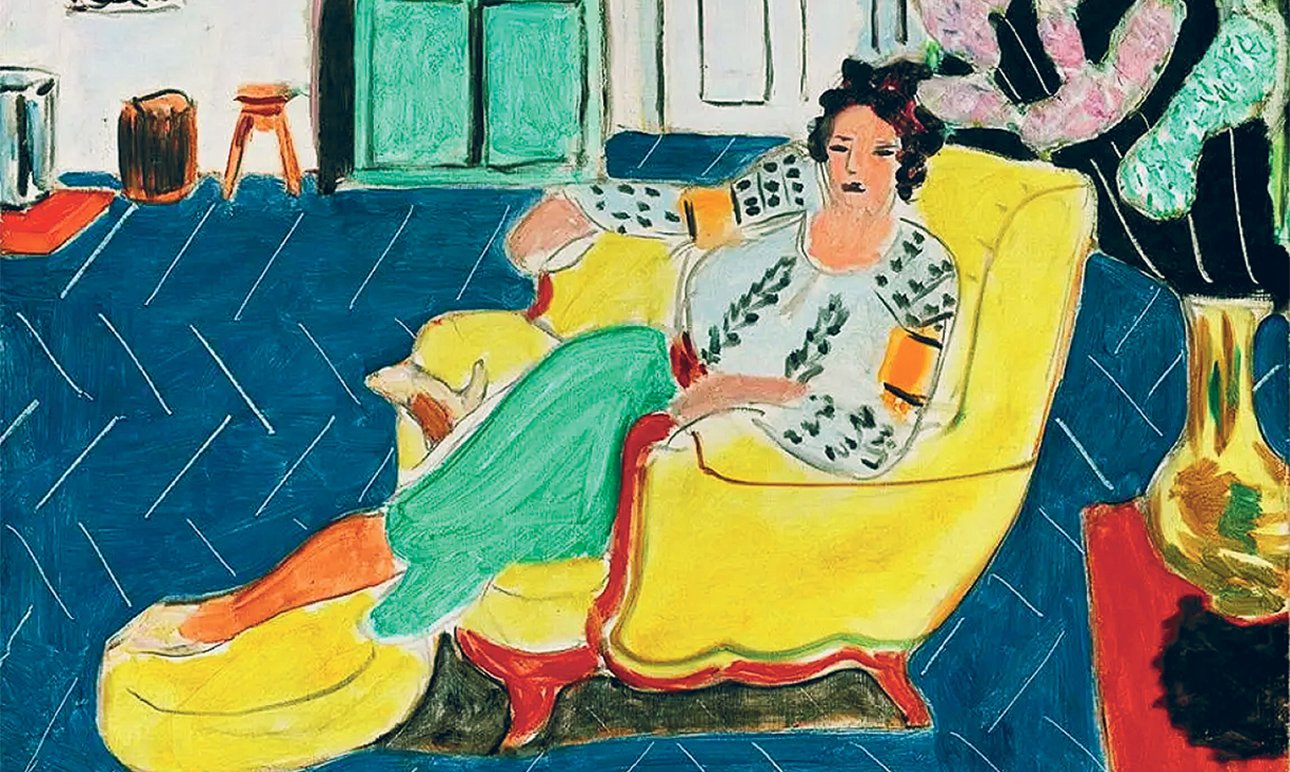 Анри Матисс. «Дама в желтом кресле». 1940.  Фото: National Gallery of Art in Washington, D.C.