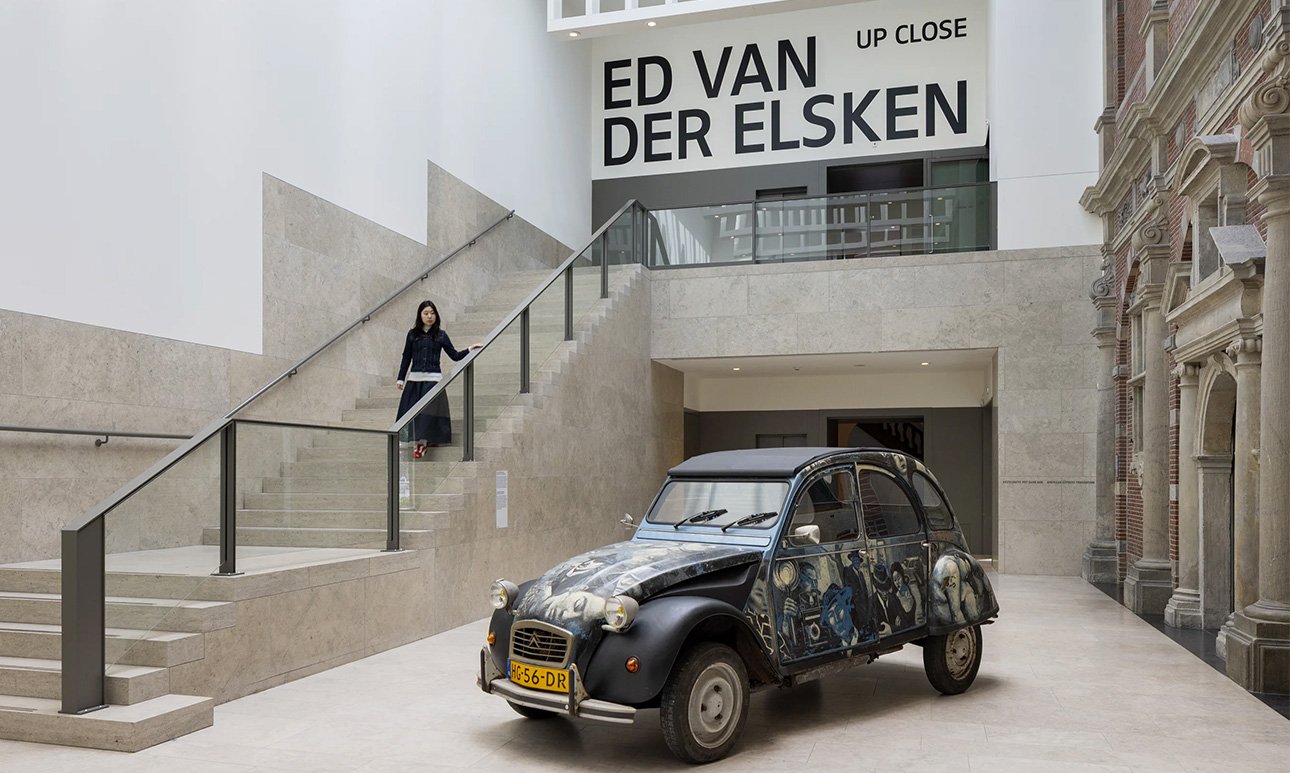Выставка «Эд ван дер Элскен крупным планом» в Рейксмузеуме.  Фото: Rijksmuseum