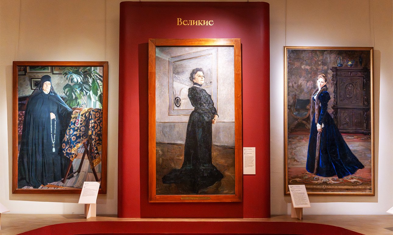 Выставка «Великая. Образ женщины в русском искусстве» в Русском музее.  Фото: Савва Приходько/Государственный Русский музей