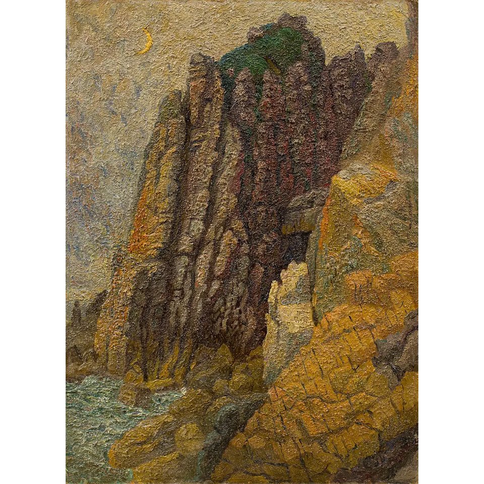 Дмитрий Плавинский. «Дальний Восток. Скалы бухты Тинкан». 1973. Фото: Музей AZ