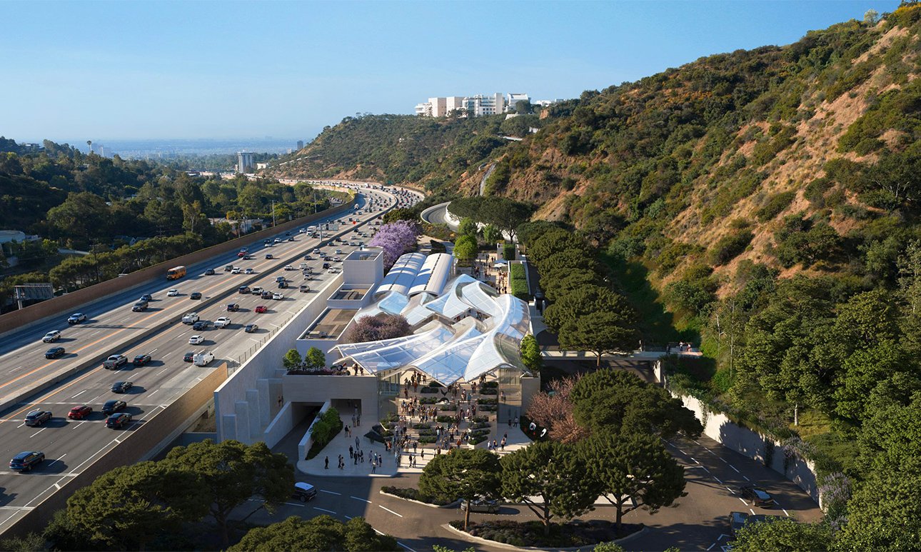 Визуализация проекта будущей реконструкции Центра Гетти.  Фото: Gehry Partners