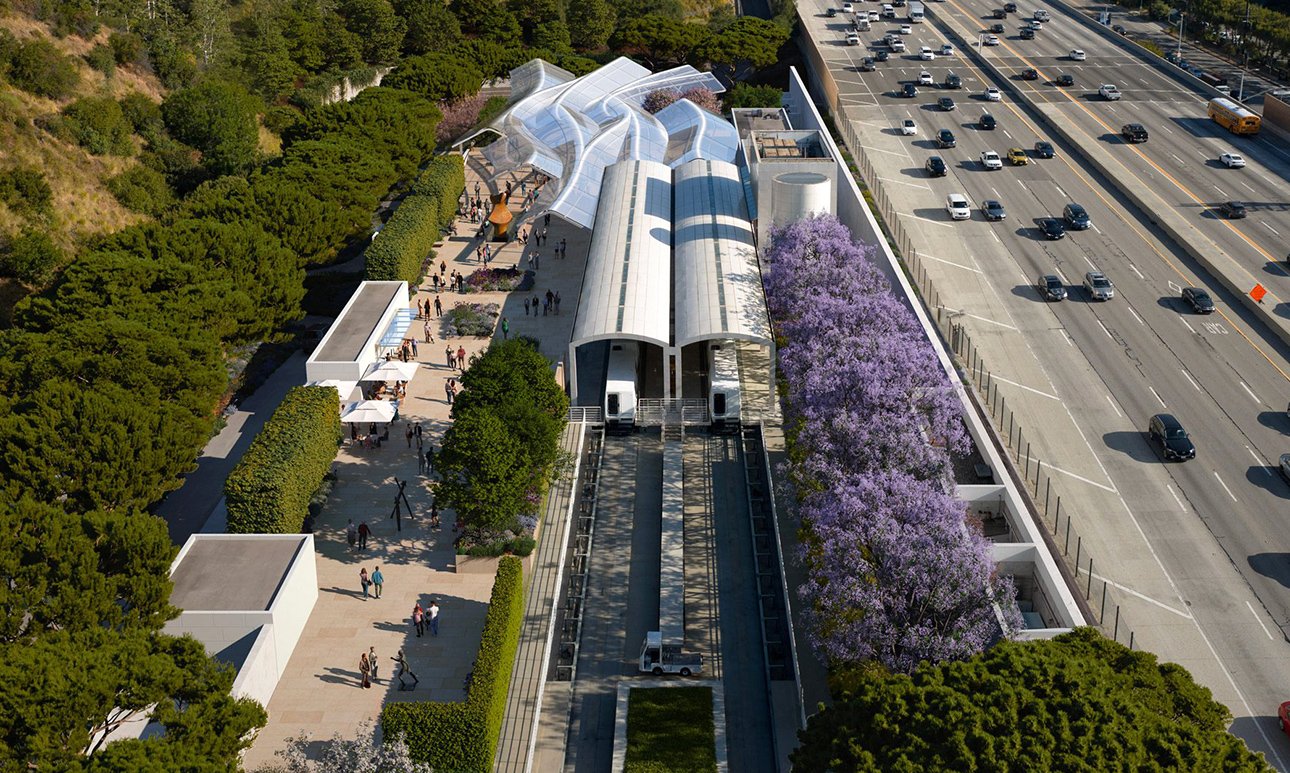 Визуализация проекта будущей реконструкции Центра Гетти.  Фото: Gehry Partners
