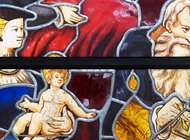 Цвет воссоединился со светом: в Эрмитаже отреставрирован витраж XVI века