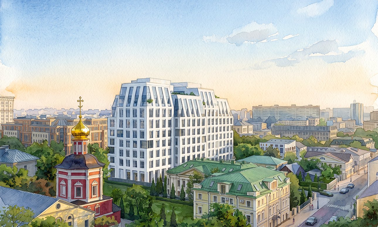 Клубный дом «Казачий» в районе Замоскворечье.  Фото: MR Private