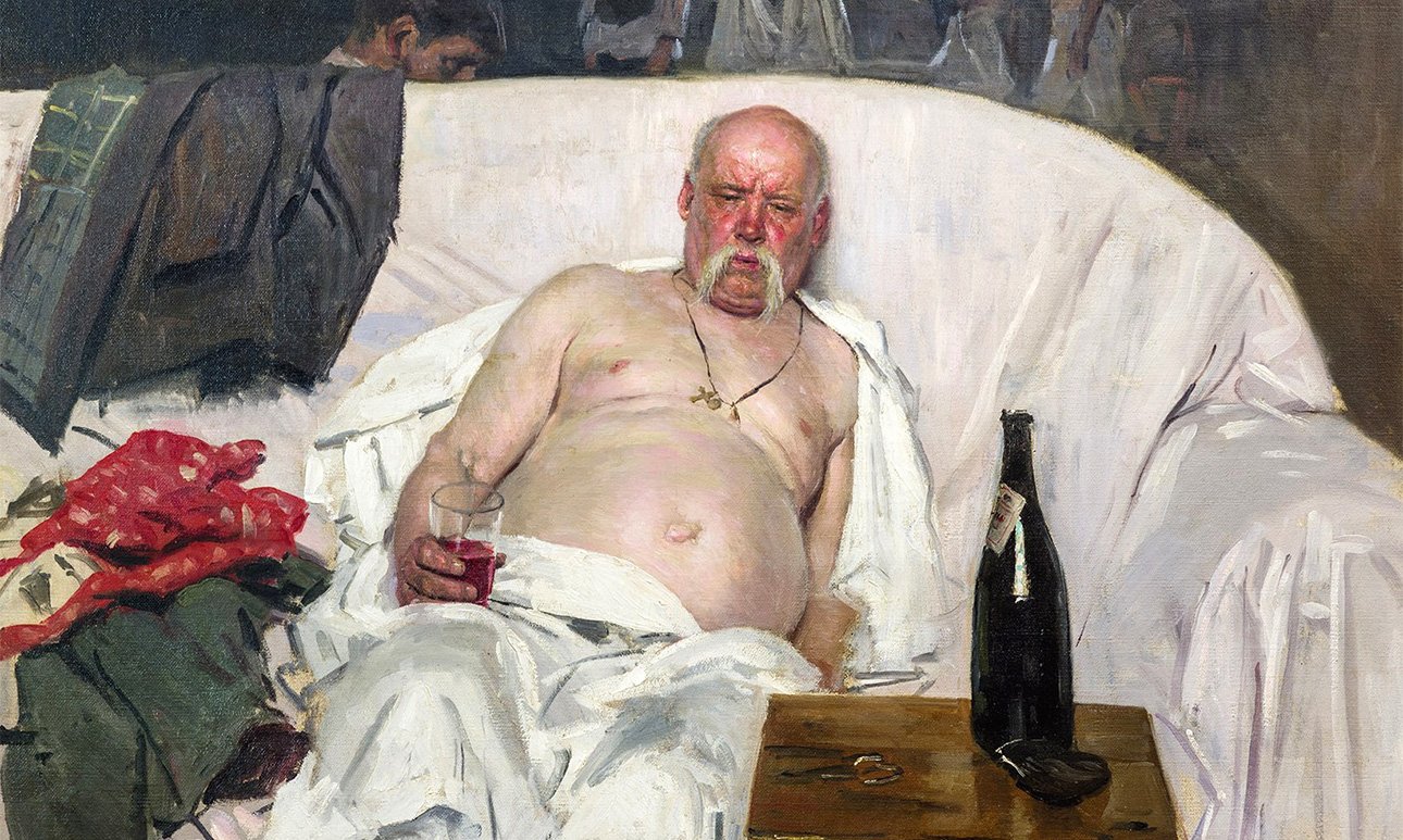 Владимир Маковский. «Выпарился». Фото: Аукционный дом «Совком»