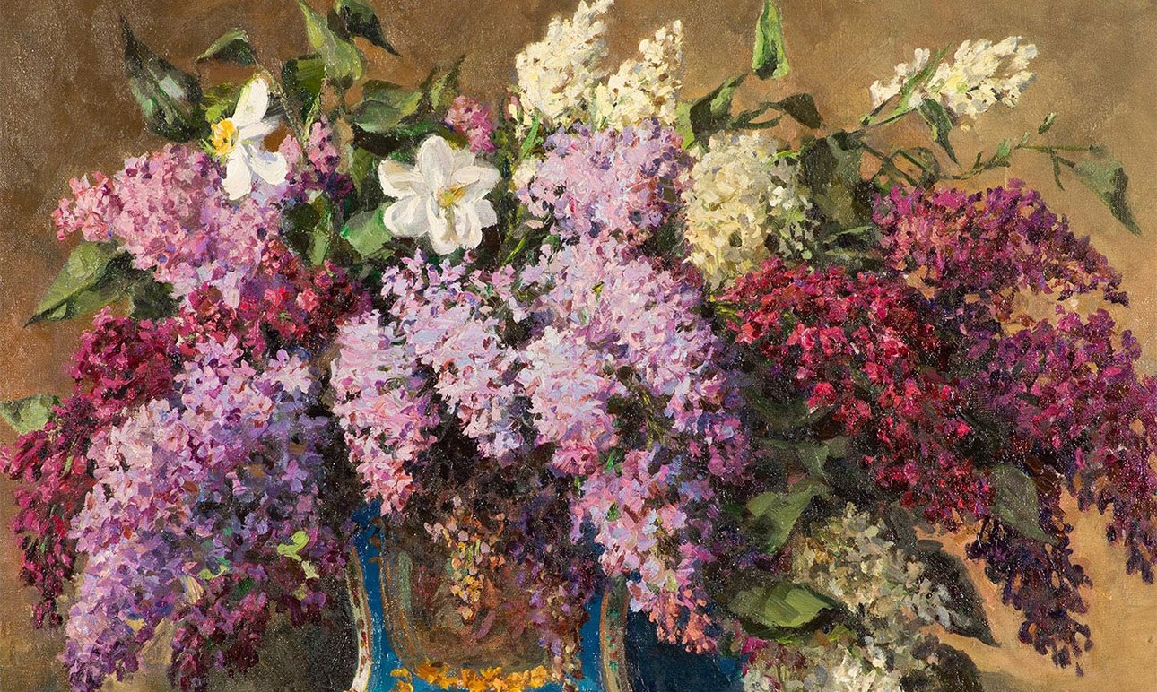 Павел Соколов-Скаля. «Сирень».  Фото: Аукционный дом «Совком»