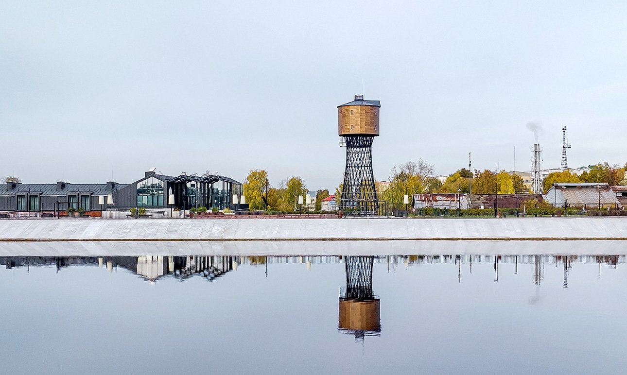 Водонапорная башня Выксунского металлургического завода. Фото: Андрей Ефимов