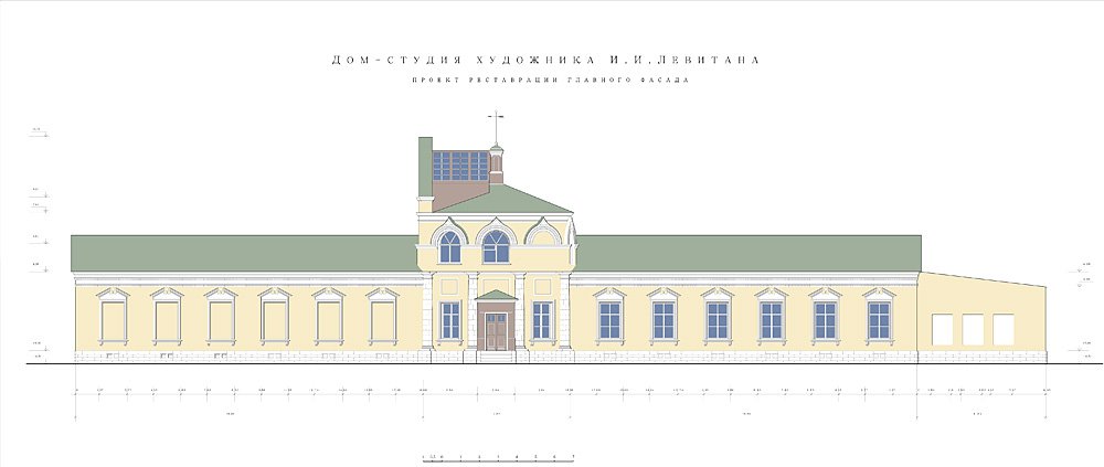 Проект реставрации главного фасада здания. 2020. Фото: Благотворительный фонд «Хитровка».