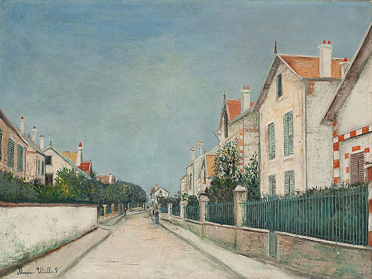 Морис Утрилло. «Улица Республики в Саннуа». 1912. Фото: IN ARTIBUS Foundatio