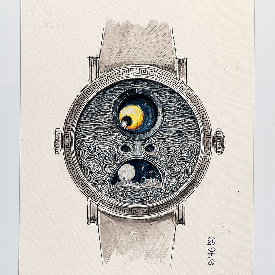 Константин Чайкин. Эскиз ристмона «Циклоп». Фото: Konstantin Chaykin