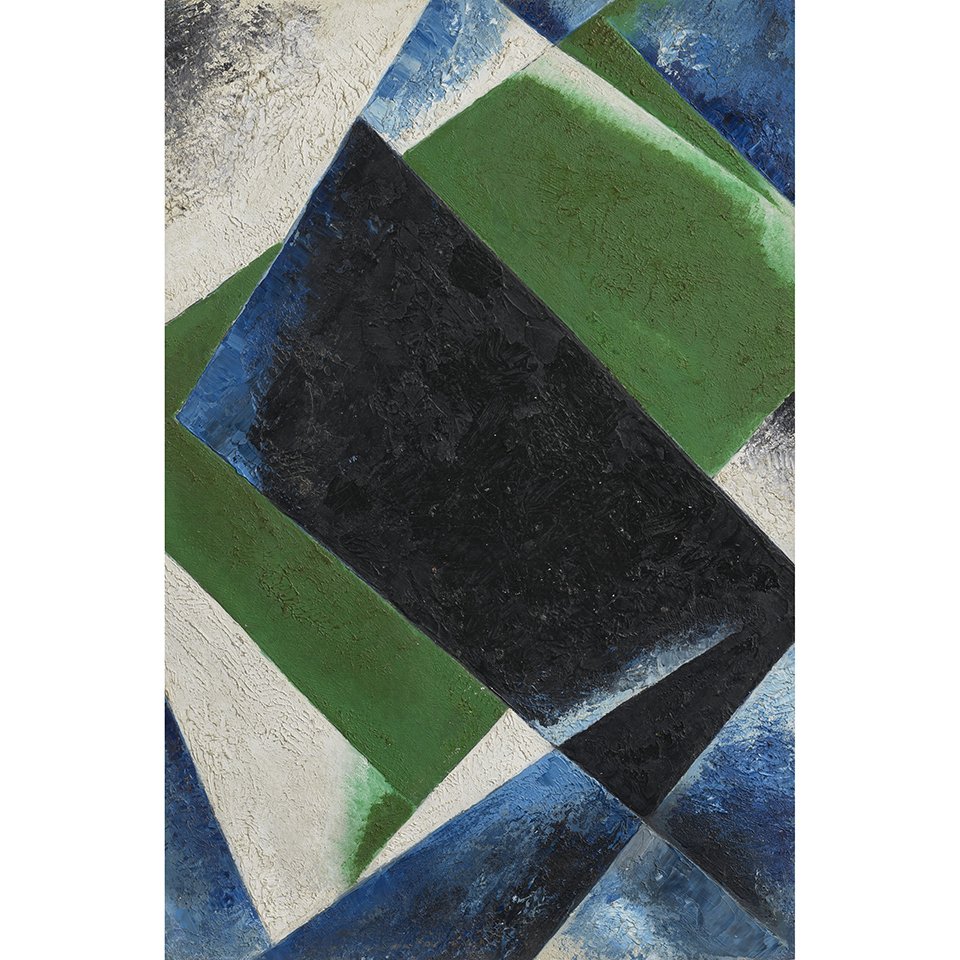 Любовь Попова. «Живописная архитектура». 1918.  Фото: Christie's