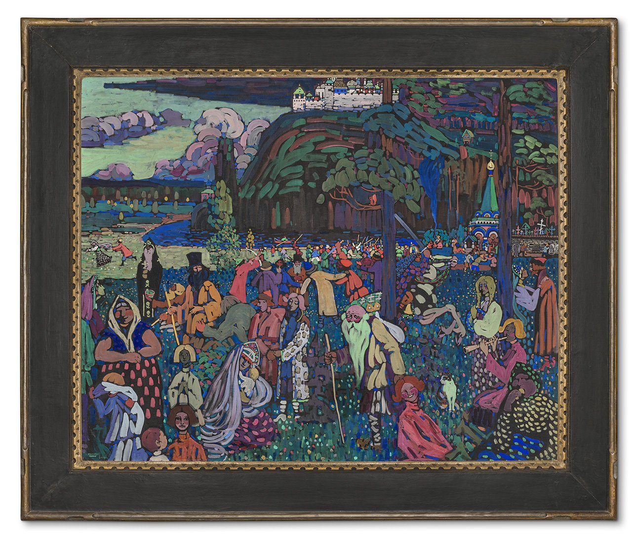 Василий Кандинский. «Красочная жизнь». 1907. Фото: Christie's