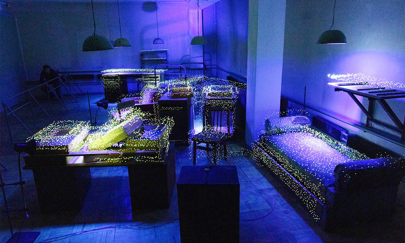 «Биостанция» Сергея Деникина в Миассе. 2025. Фото: Анна Юрьева