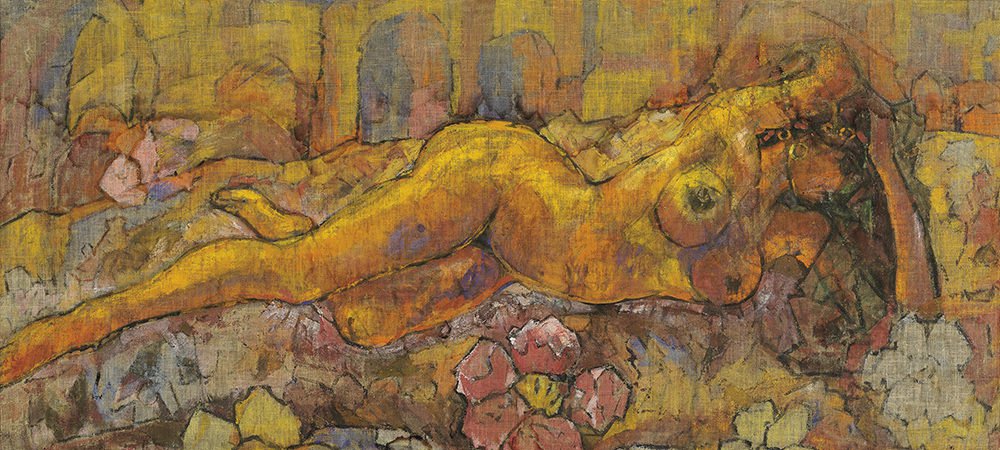 Александр Волков. Обнаженная. Золотая. 1915-1916. Courtesy of Christie's