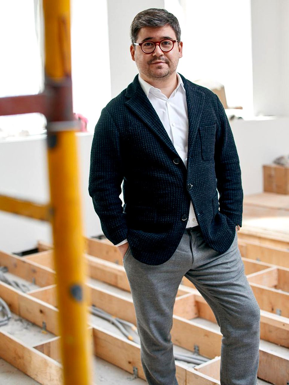Игорь Казаков, инициатор и сокуратор фестиваля «ГУМ-Red-Line»