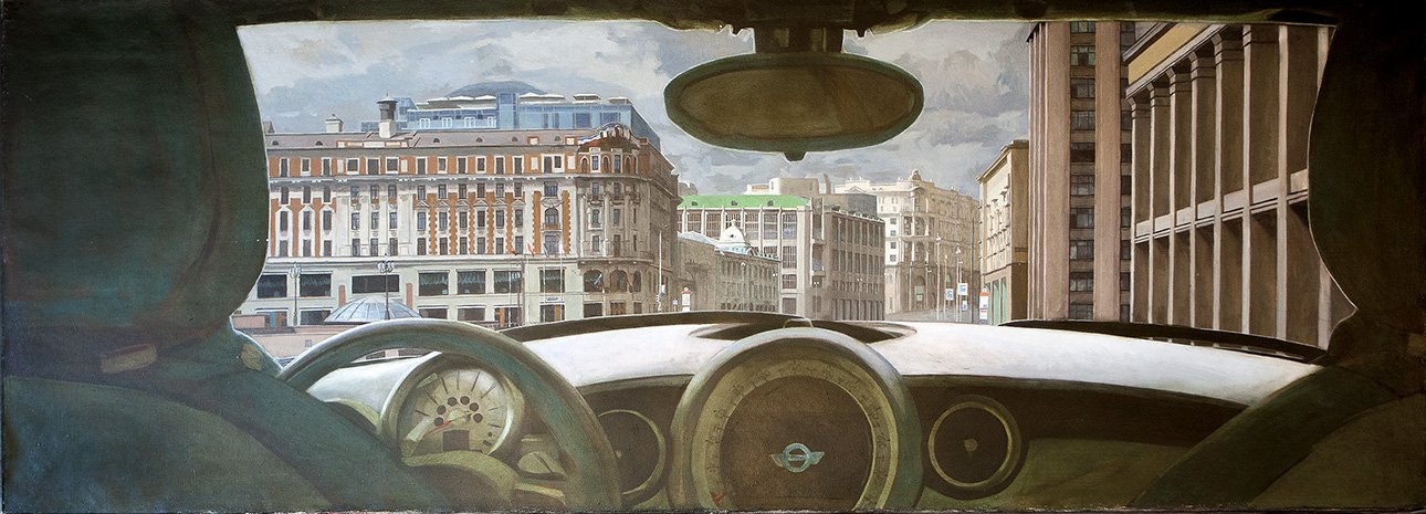 Дмитрий Калистратов. «Нулевой километр». 2012.  Фото: коллекция Светланы и Павла Романовых