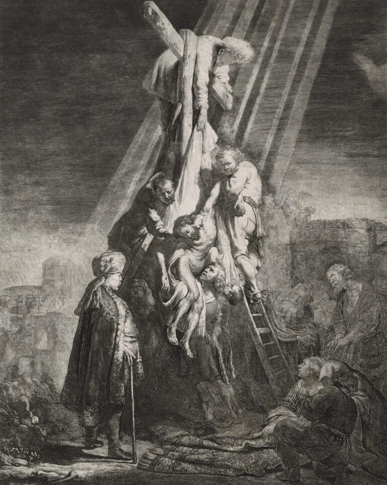 Картина Рембрандта «Снятие с креста» (1633). Фото: Museum Rembrandthuis