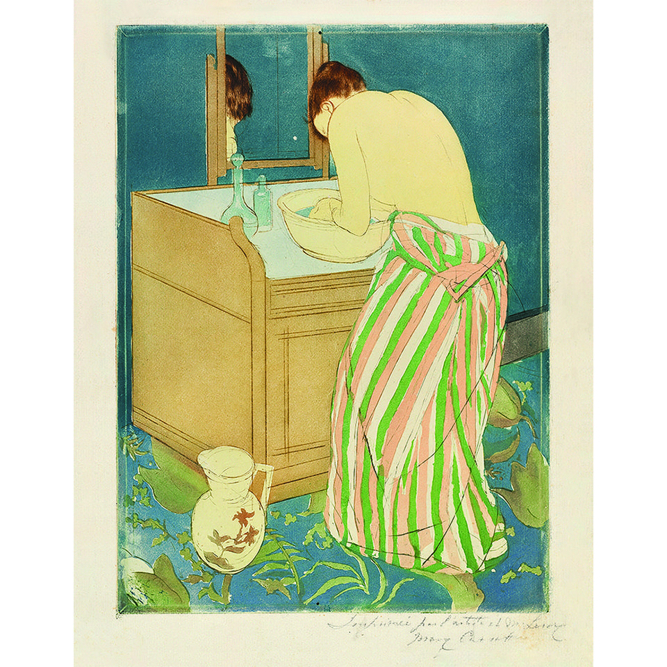 Мэри Кассатт. «Женщина за туалетом». 1890–1891.  Фото:  National Gallery of Art