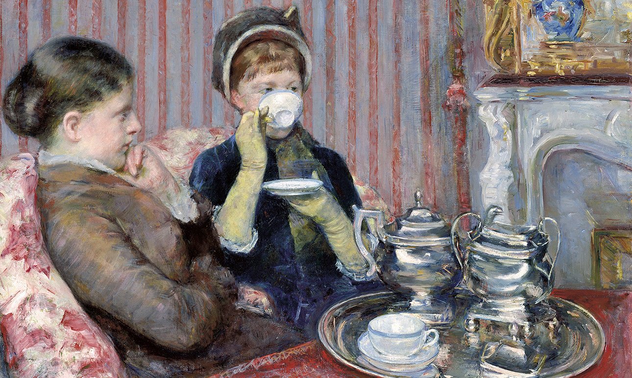 Мэри Кассатт. «Чаепитие». Около 1880.  Фото: Museum of Fine Arts, Boston