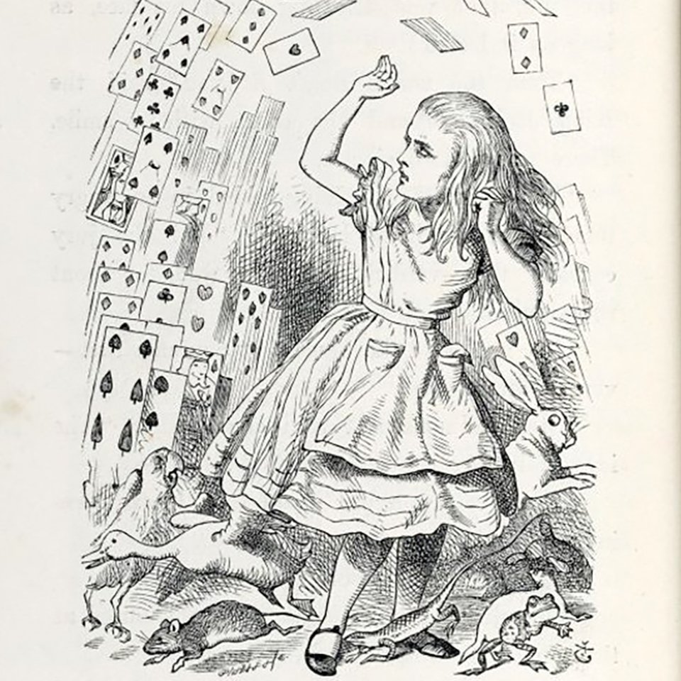 Иллюстрация Джона Тенниела к книге «Алиса в Стране чудес».  Фото: Wikimedia Commons