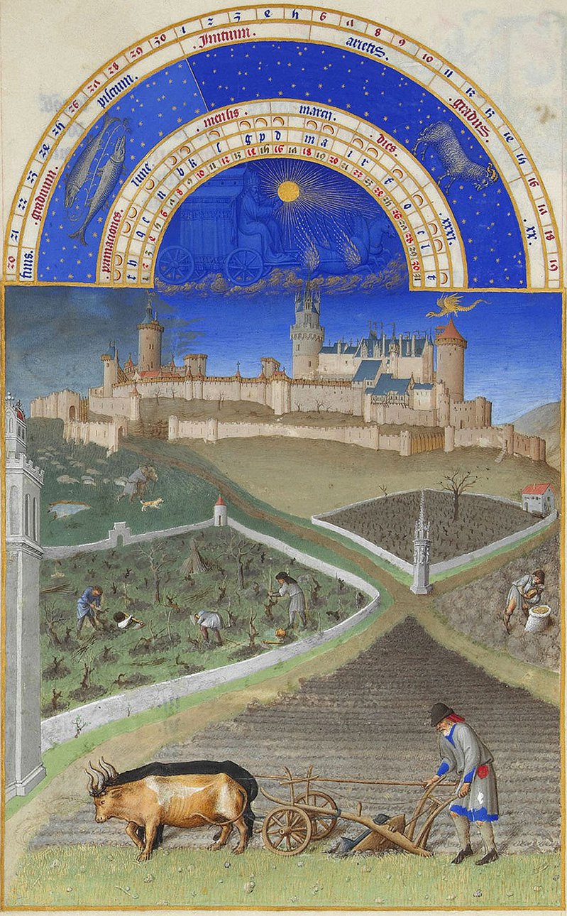 «Март». XV век. Фото: Musée Condé