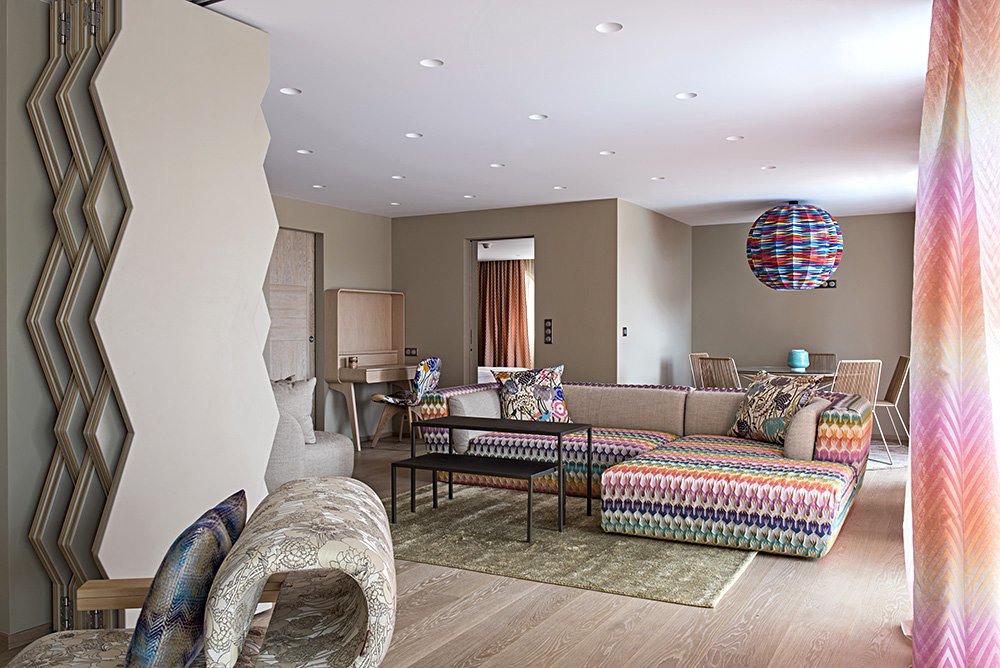 Номер Missoni Suite. Фото: Byblo