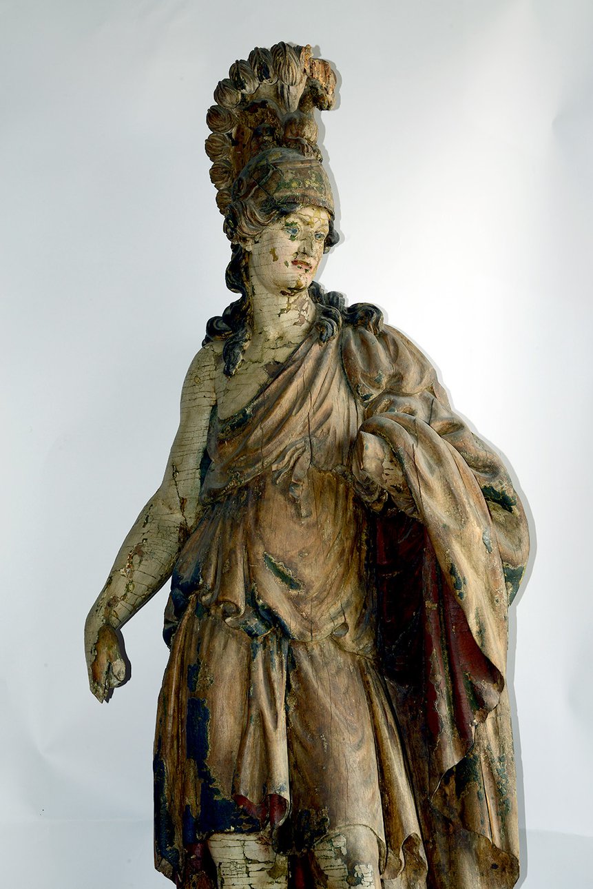 Скульптура "Минерва", 1760-е годы. Из собрания ГНИМА