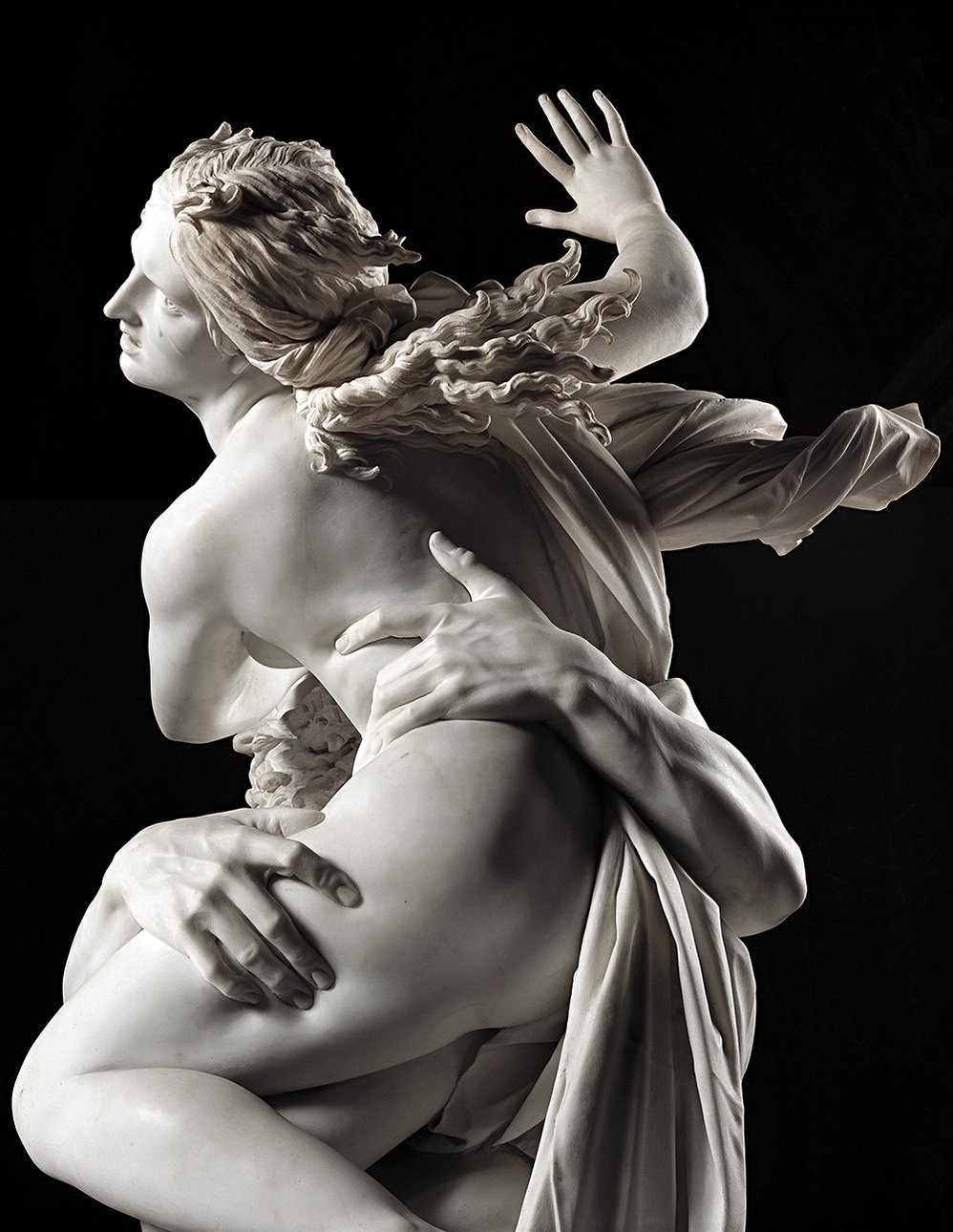 Лоренцо Бернини. «Похищение Прозерпины». 1622. Фрагмент. Фото: Galleria Borghese