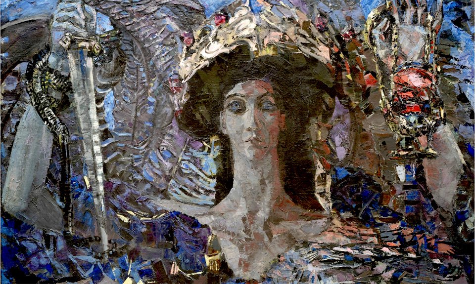 Михаил Врубель. «Шестикрылый Серафим». 1904. Фрагмент. Фото: Государственный Русский музей