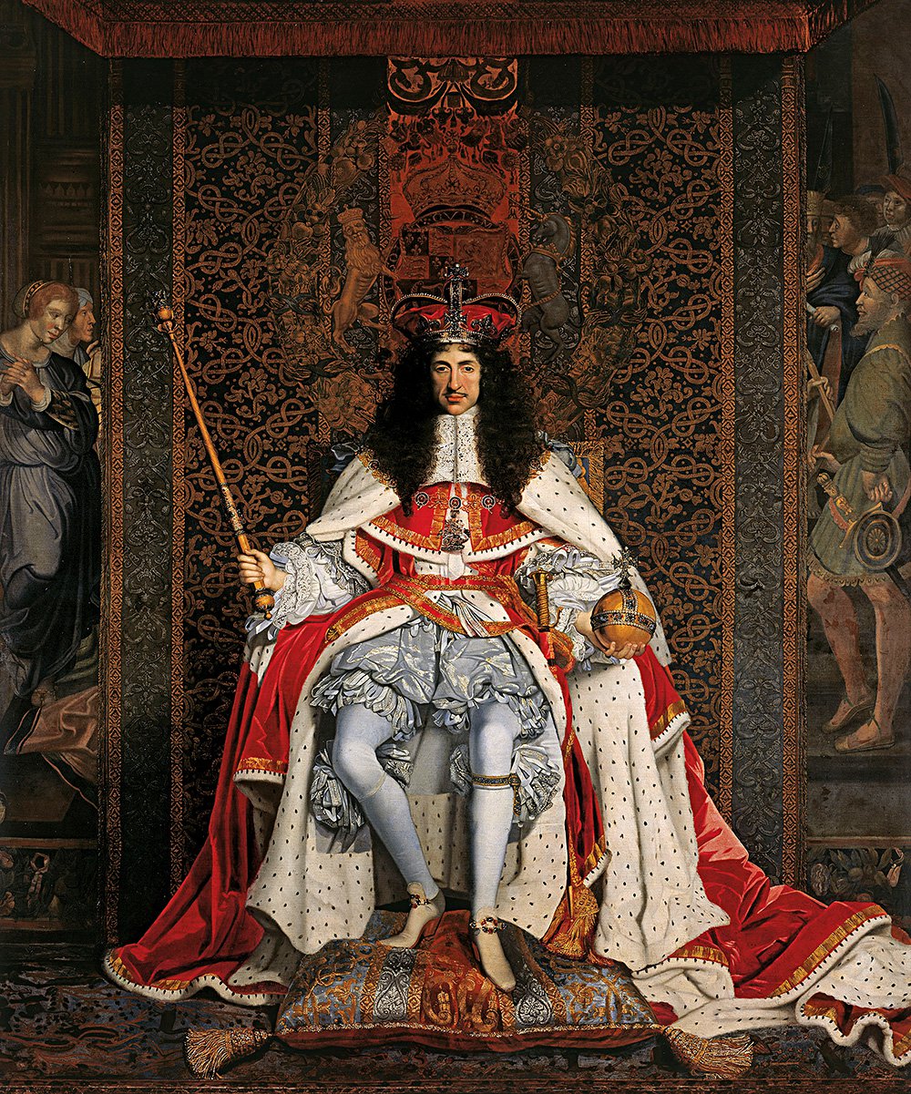 Джон Майкл Райт. «Портрет Карла II». Около 1676. Фото: Royal Collection Trust / Her Majesty Queen Elizabeth II, 2017