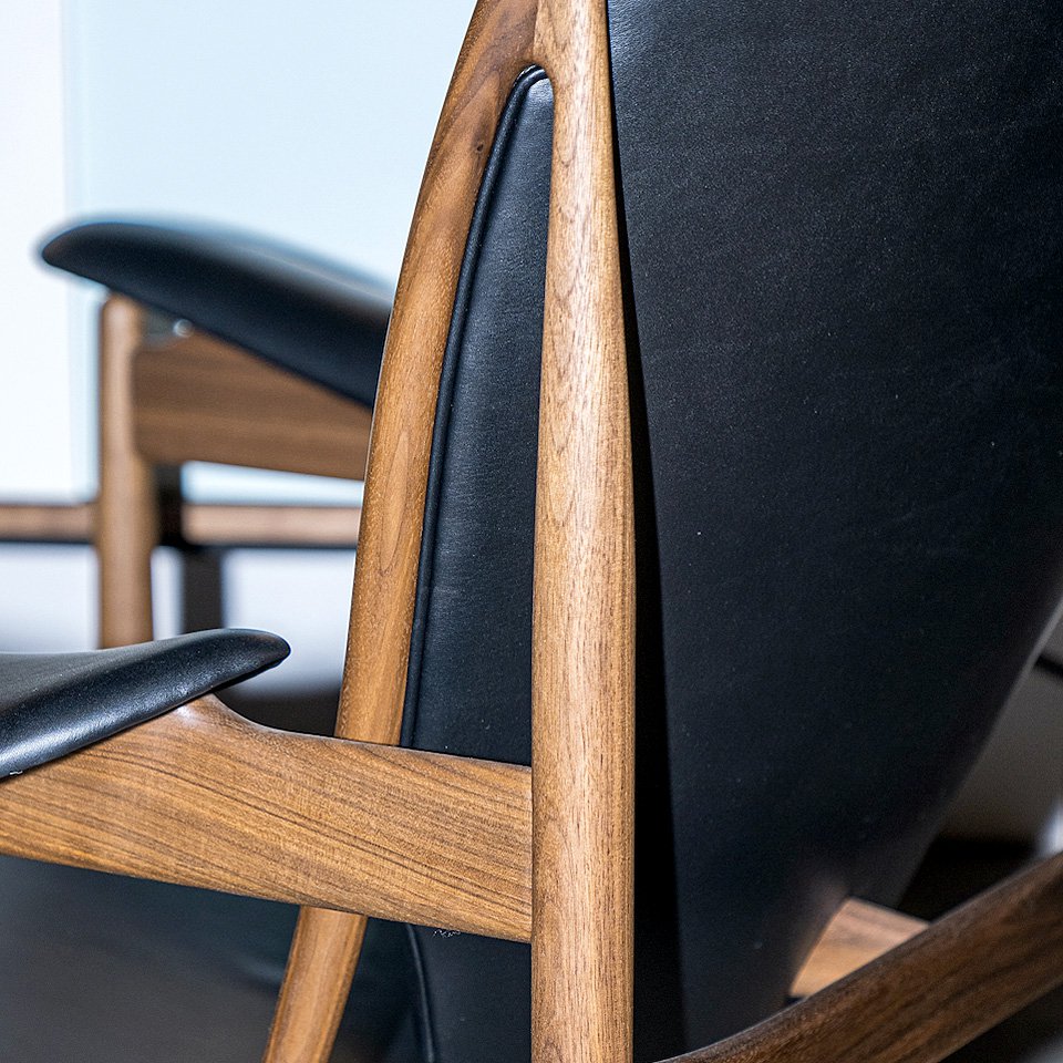 Финн Юль. Кресло вождя. Деталь дизайна. Фото: Sotheby’s