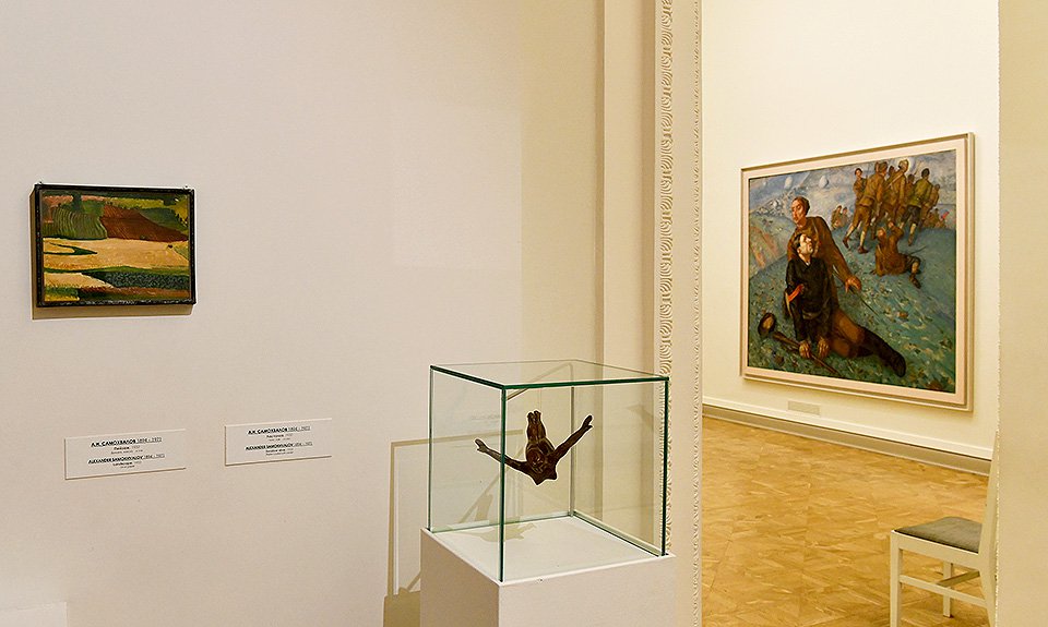 Выставка Александра Самохвалова в корпусе Бенуа. Фото: Государственный Русский Музей