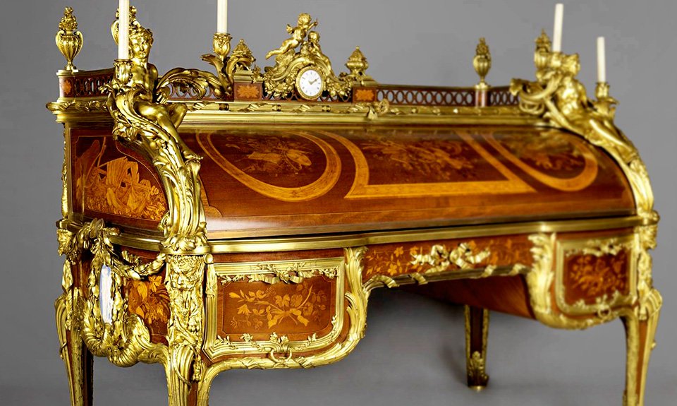 Мастерская Жан-Анри Ризенера. Стол с откидной крышкой. Около 1770. Фото: The Wallace Collection