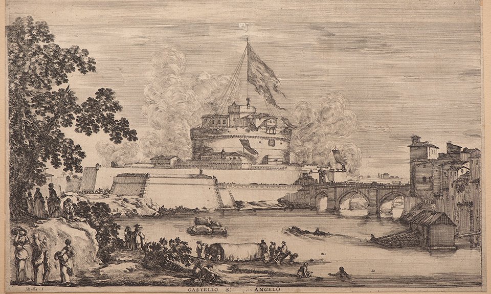Стефано делла Белла. «ЗамокСв. Ангела». 1634.  Фото: архив Максима Атаянца