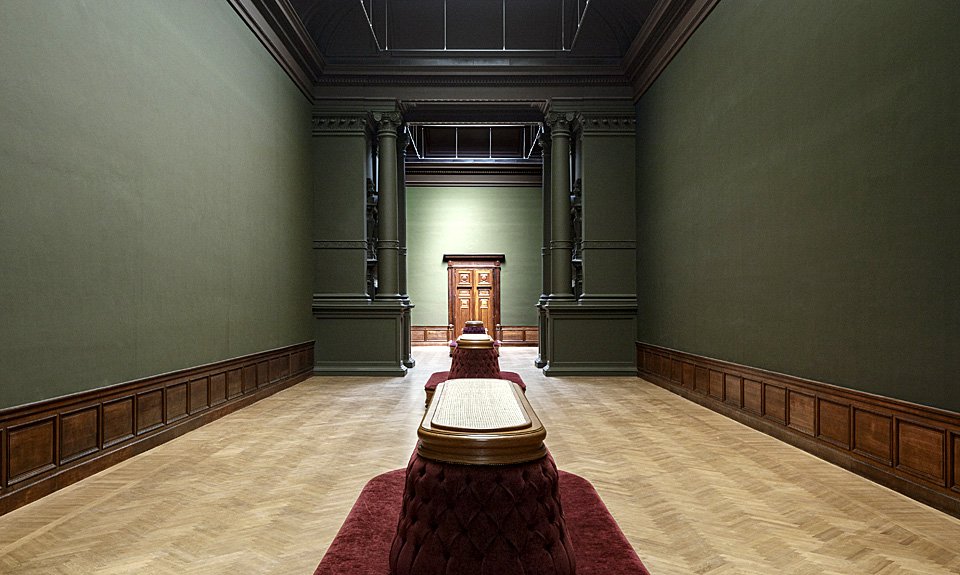 Обновленные залы в ожидании экспонатов. Фото: Karin Borghouts/KMSKA