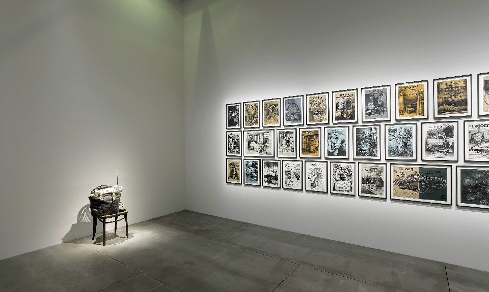 Вид экспозиции «Большой атлас дезориентации» в Центре Помпиду. Фото: Bertrand Prevost