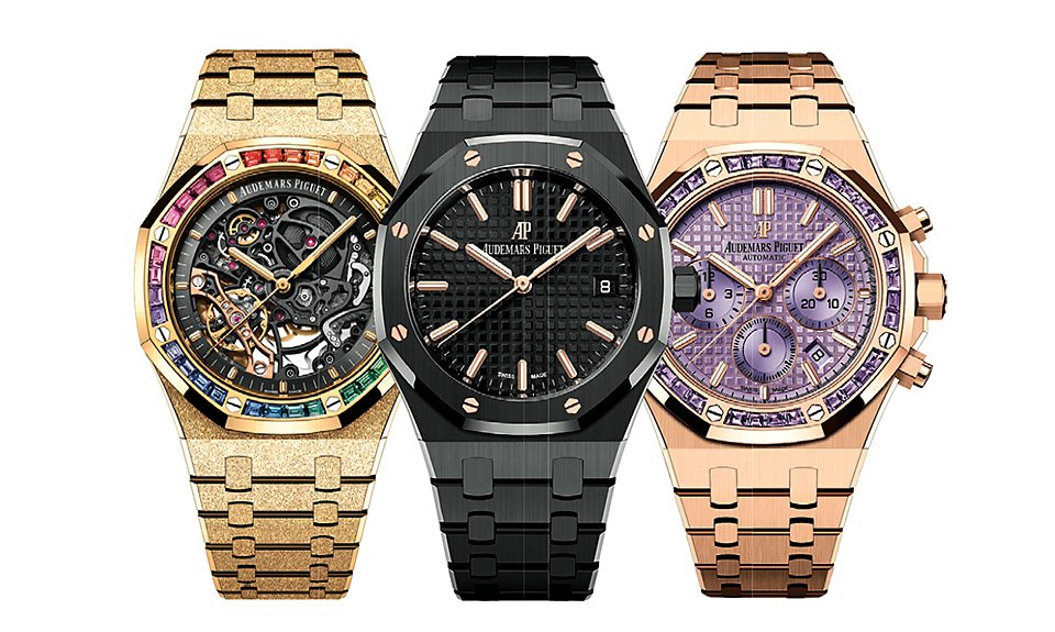 Новые модели часов из знаковой коллекции Royal Oak. Фото: Audemars Piguet