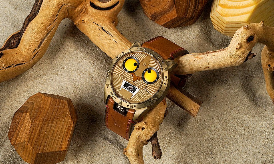 Часы «Смилодон». Фото: Часовая мануфактура Константина Чайкина