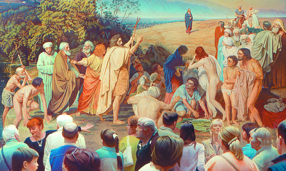 Прогулка по музею начинается с «Явления Христа народу» Александра Иванова. Фото: Государственная Третьяковская галерея