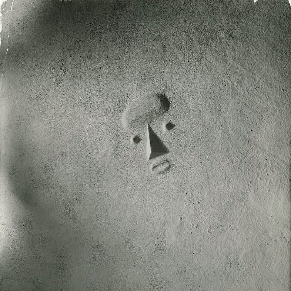 Исаму Ногучи. Проект «Скульптура, которую было бы видно с Марса». 1947. Фото: www. archive.noguchi.org