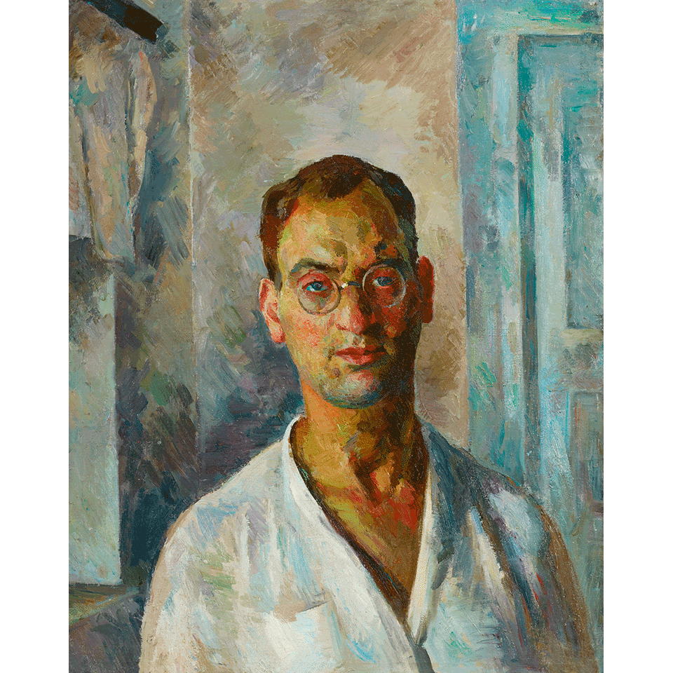 Роберт Фальк. «Автопортрет в белой рубашке». 1922. Фото: Государственная Третьяковская галерея