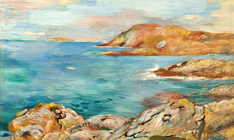 Пьер-Огюст Ренуар. «Пейзаж на берегу моря». Фото: Sotheby’s