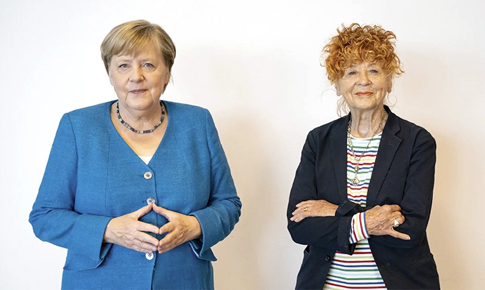 Ангела Меркель и Херлинде Кёльбль. Фото: Presse- und Informationsamt der Bundesregierung