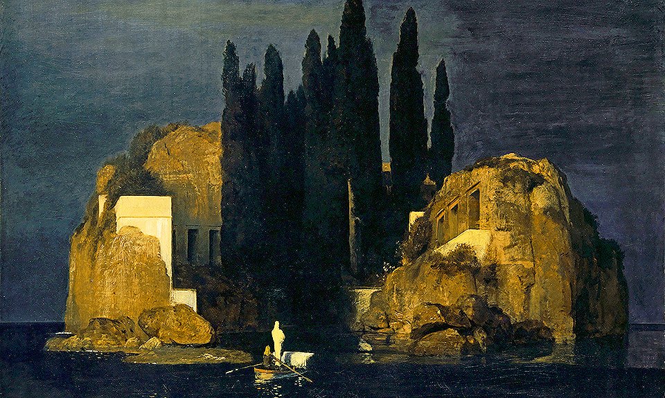 Арнольд Бёклин. «Остров мертвых I». 1880. Фото: Kunstmuseum, Basel
