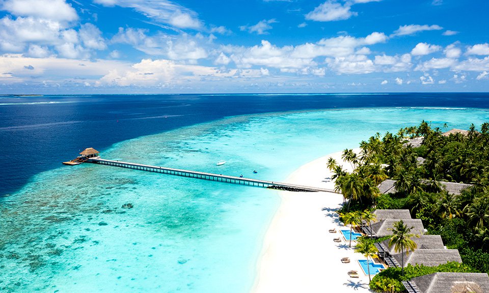 Baglioni Resort Maldives находится на естественном атолле Дхаалу. Фото: Baglioni Resort Maldives