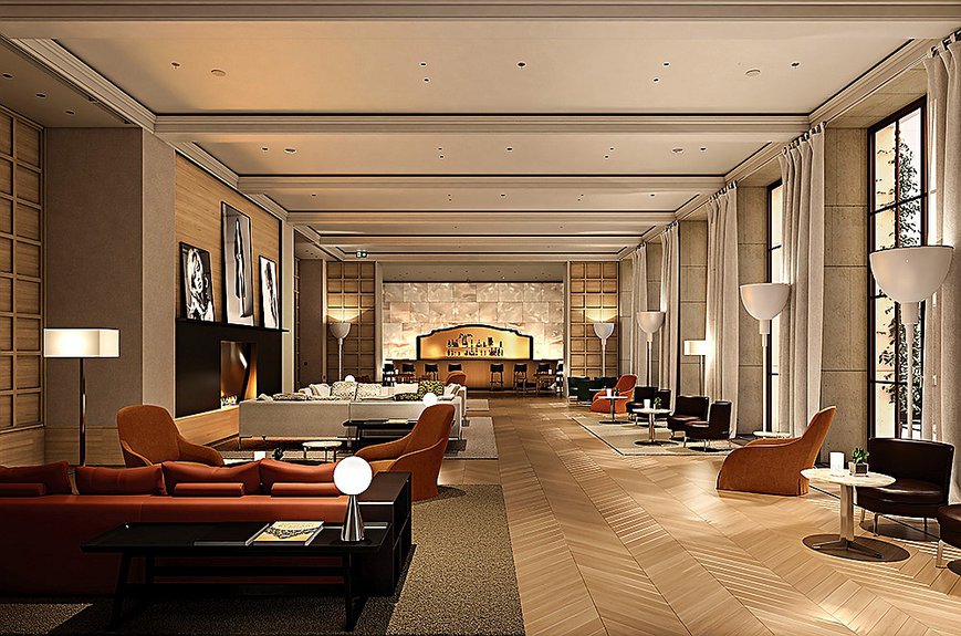 Лаунж-зона комплекса Bvlgari Hotel & Residences Bvlgari. Фото: Bvlgari