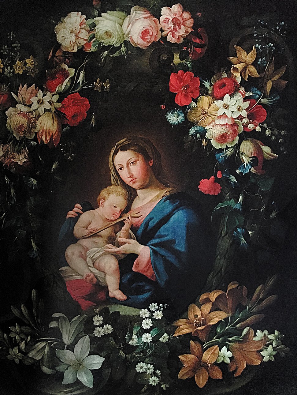 Ян Брейгель Младший. «Мадонна с Младенцем в цветочном картуше». Фото: «Галерея Михайлов»