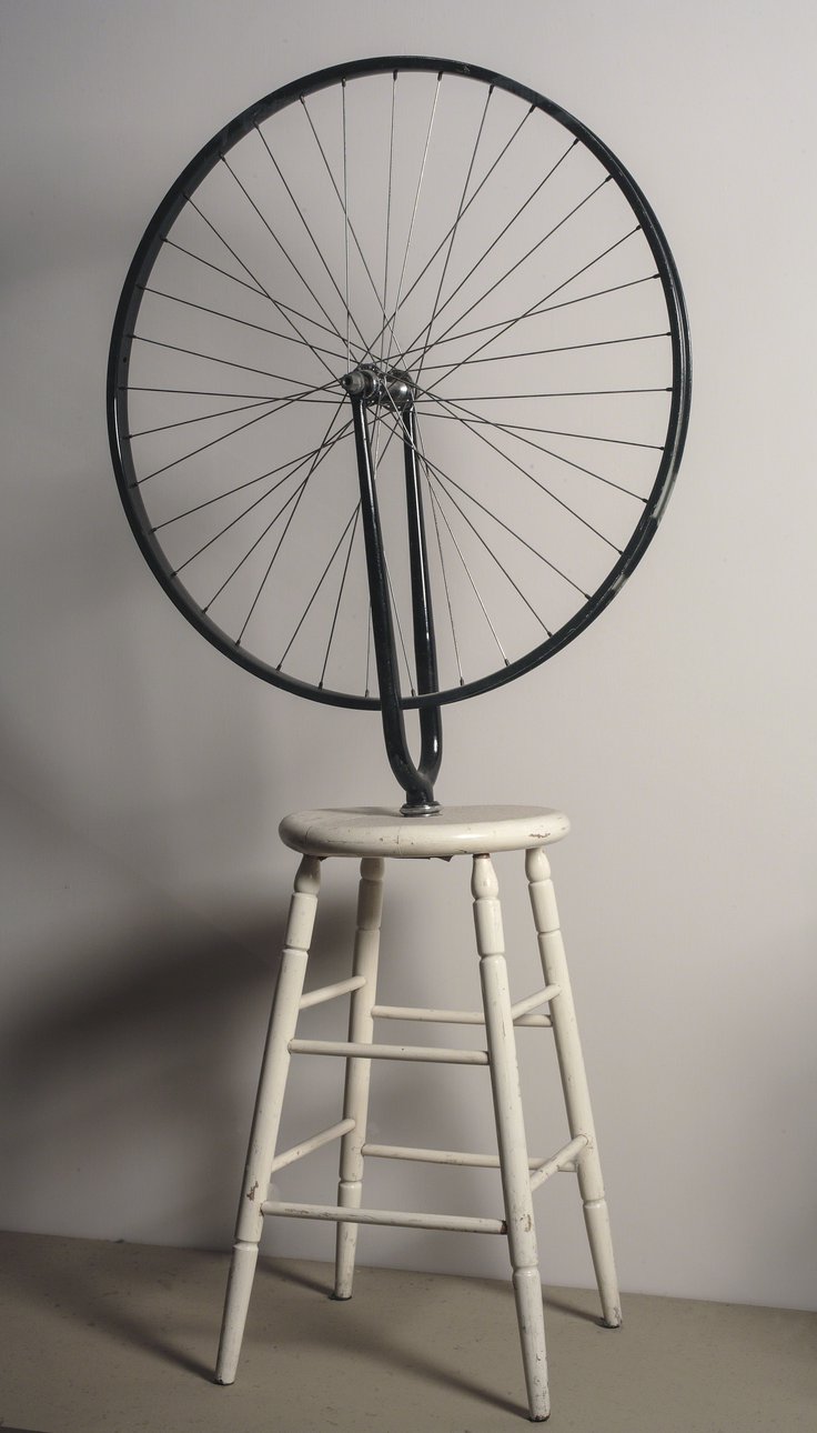 Марсель Дюшан. Велосипедное колесо. 1913, 6-я версия, 1964. Фото: Ottawa, National Gallery of Canada/Succession Marcel Duchamp/ADAGP, Paris and DACS, London 2017