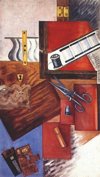Ольга Розанова. Рабочая шкатулка, 1915